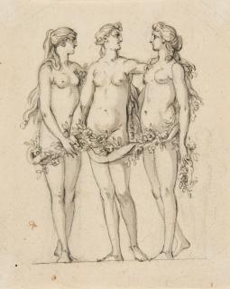 Paul Cézanne - Tête de jeune Fille.