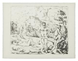 Paul Cézanne - The Large Bathers (Venturi 1157; Druick I)