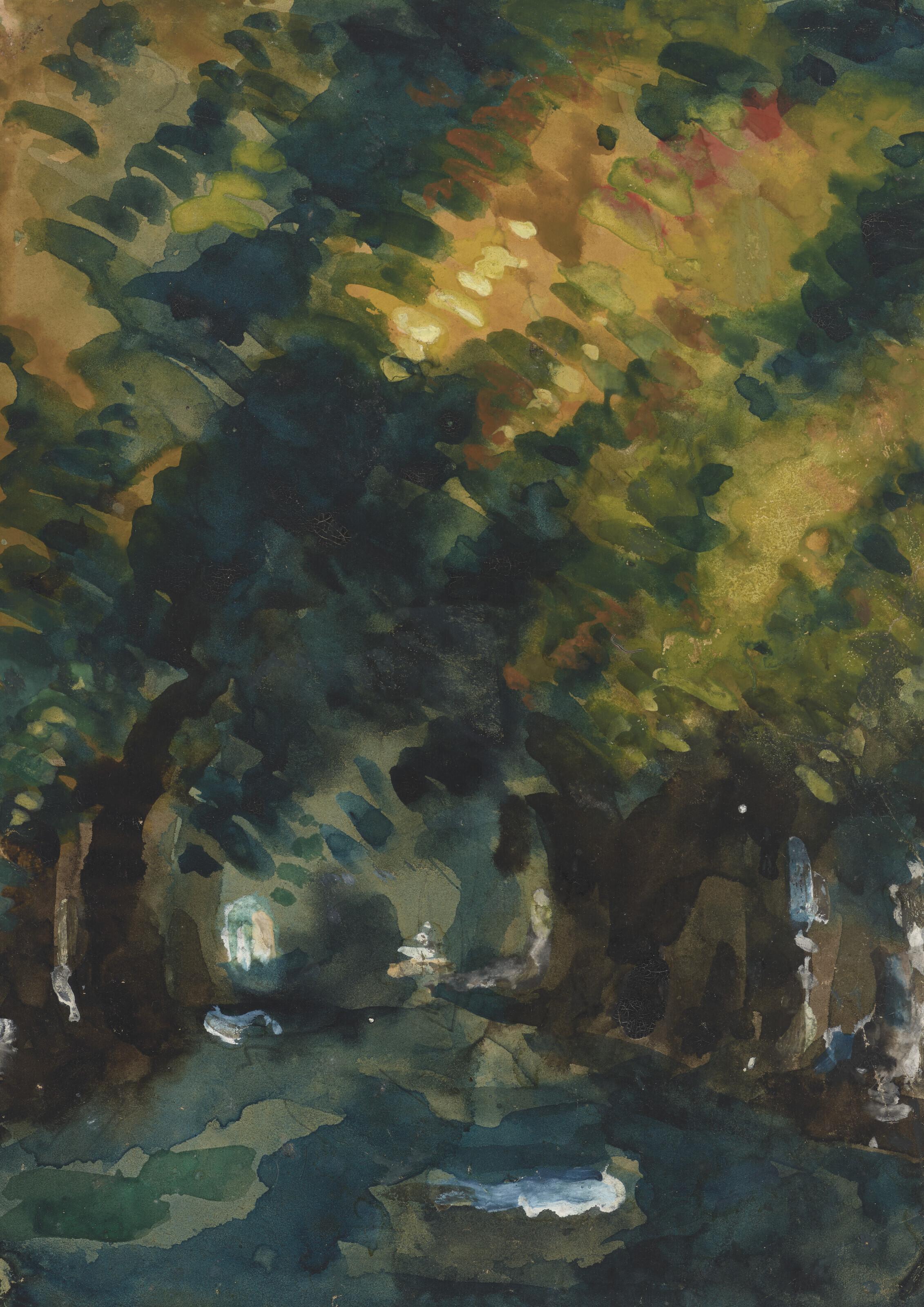 Paul Cezanne - Une Allée