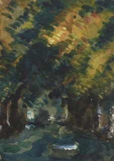 Paul Cezanne - Une Allée