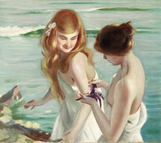 Paul Chabas - Sea maidens