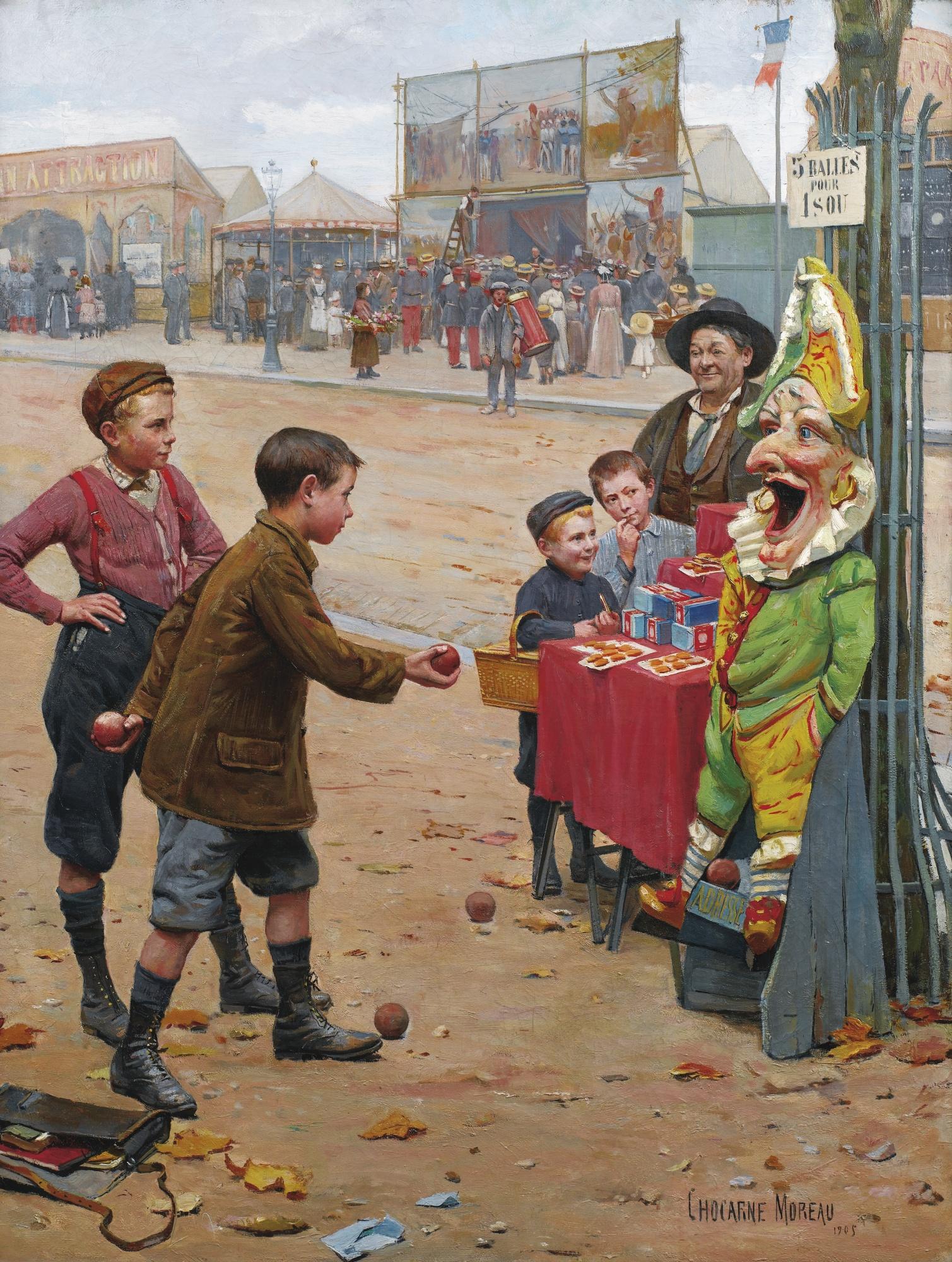 Paul Charles Chocarne-Moreau - French Au Plus Adroit