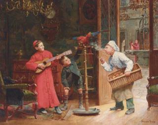 Paul-Charles Chocarne-Moreau - La plaisanterie