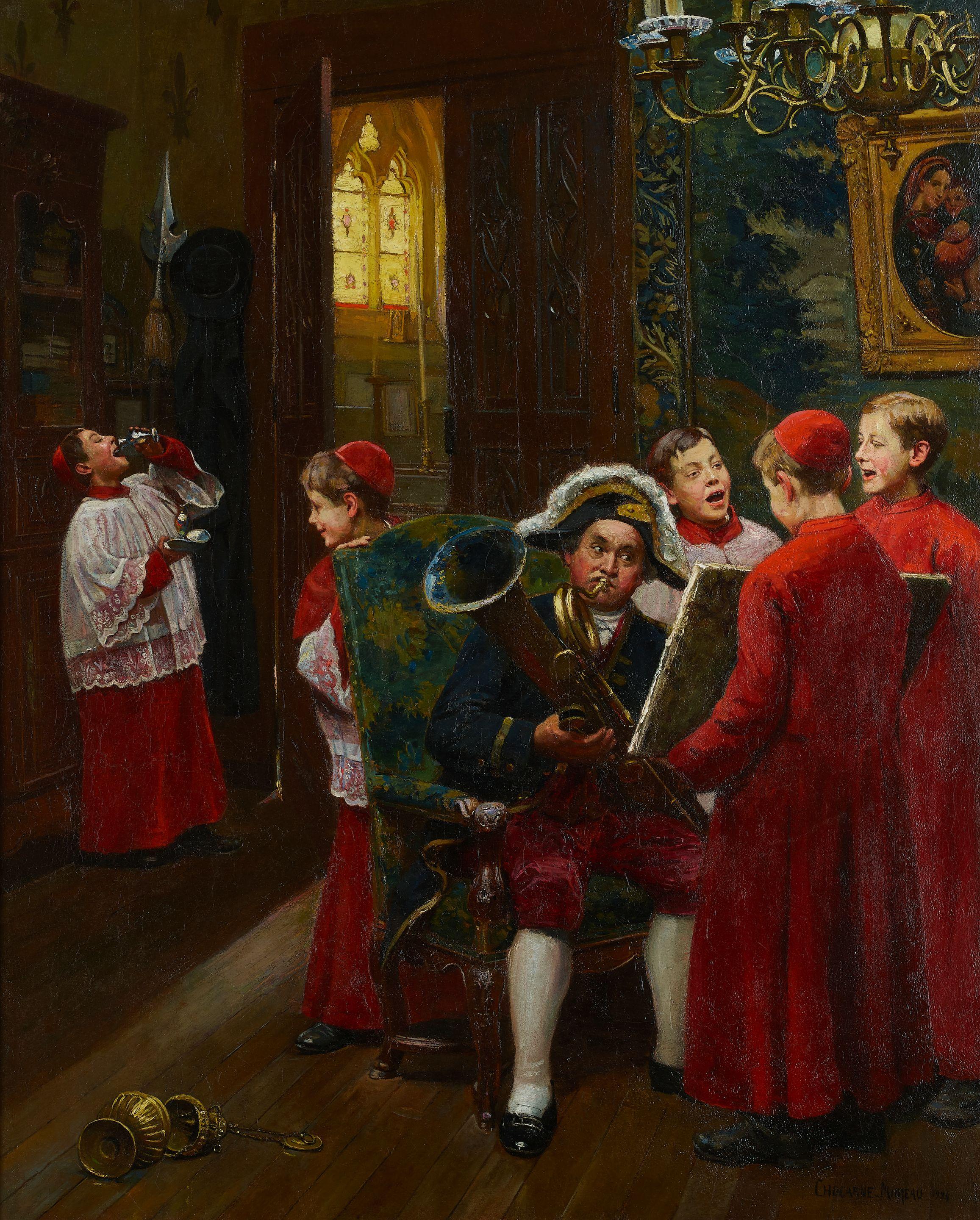 Paul-Charles Chocarne-Moreau - La rèpètition générale