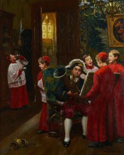 Paul-Charles Chocarne-Moreau - La rèpètition générale