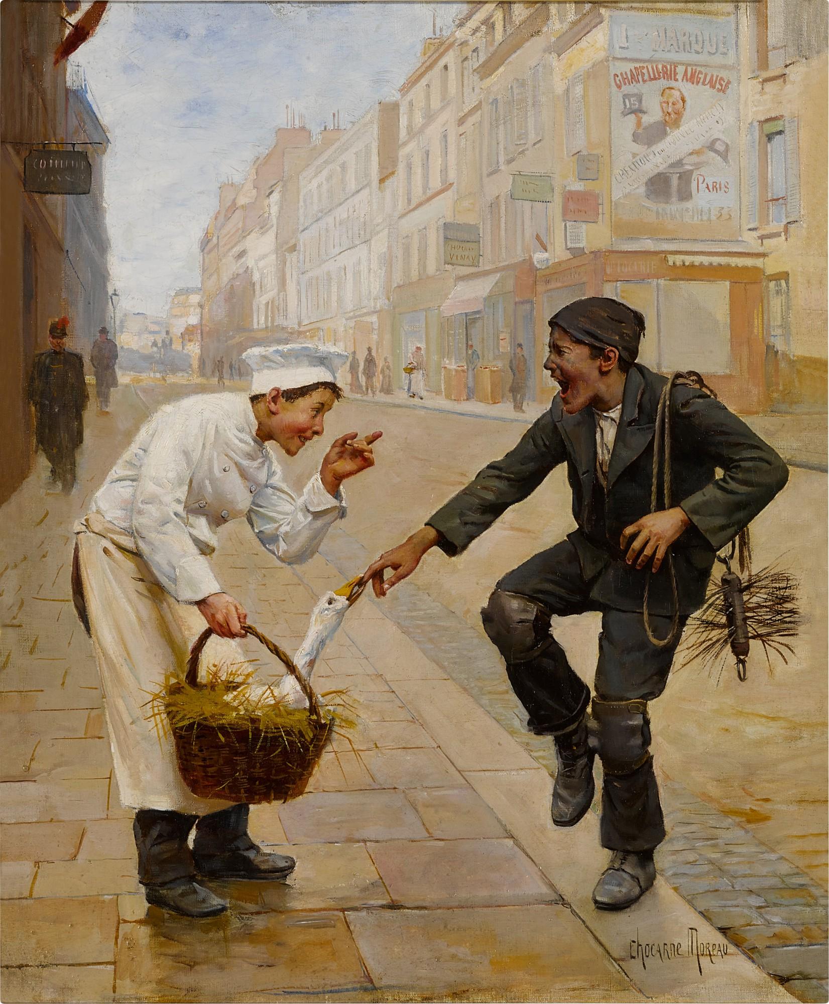 Paul Charles Chocarne-Moreau - The Unexpected Surprise