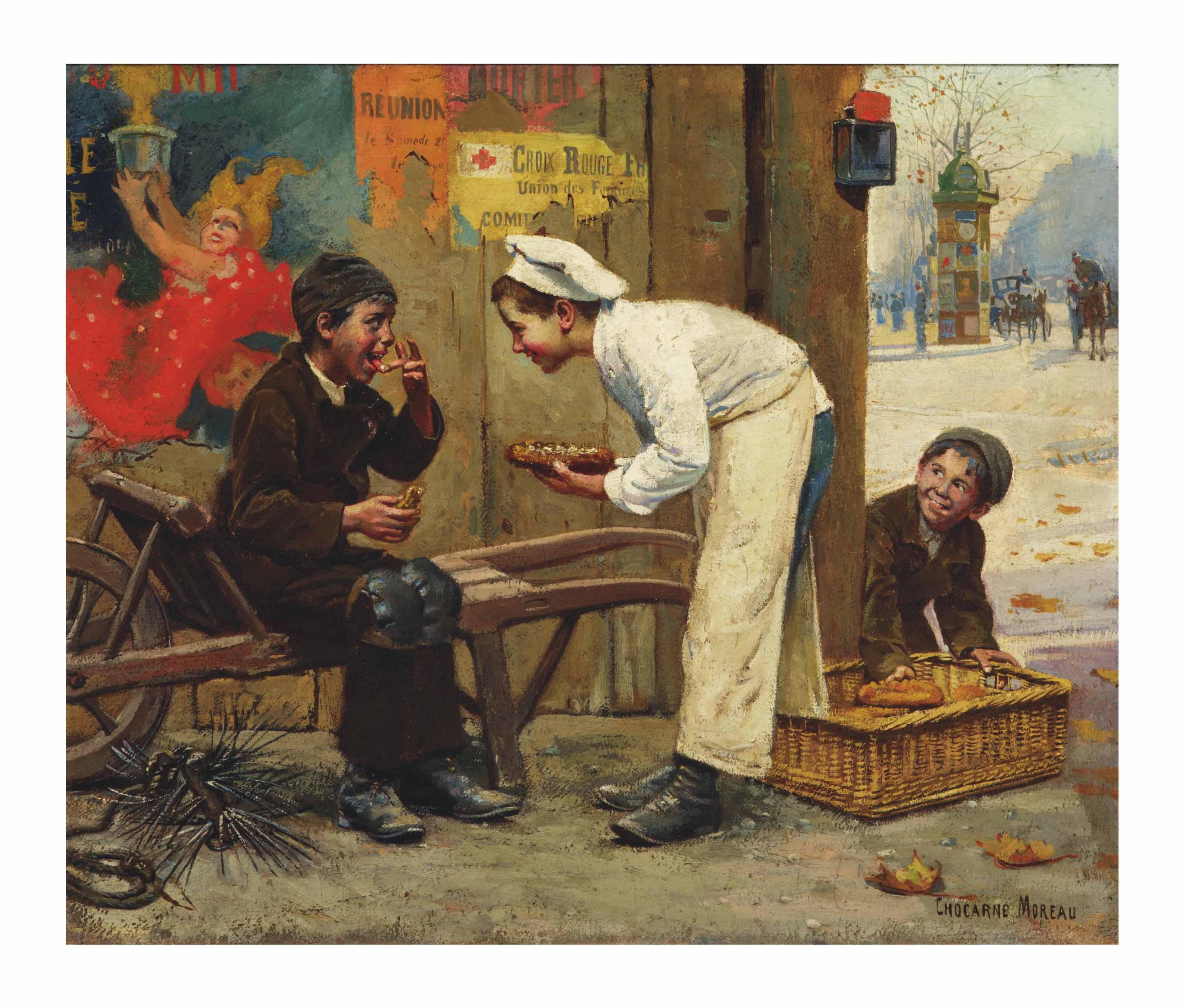 Paul-Charles Chocarne-Moreau - The young chef and the chimney sweep