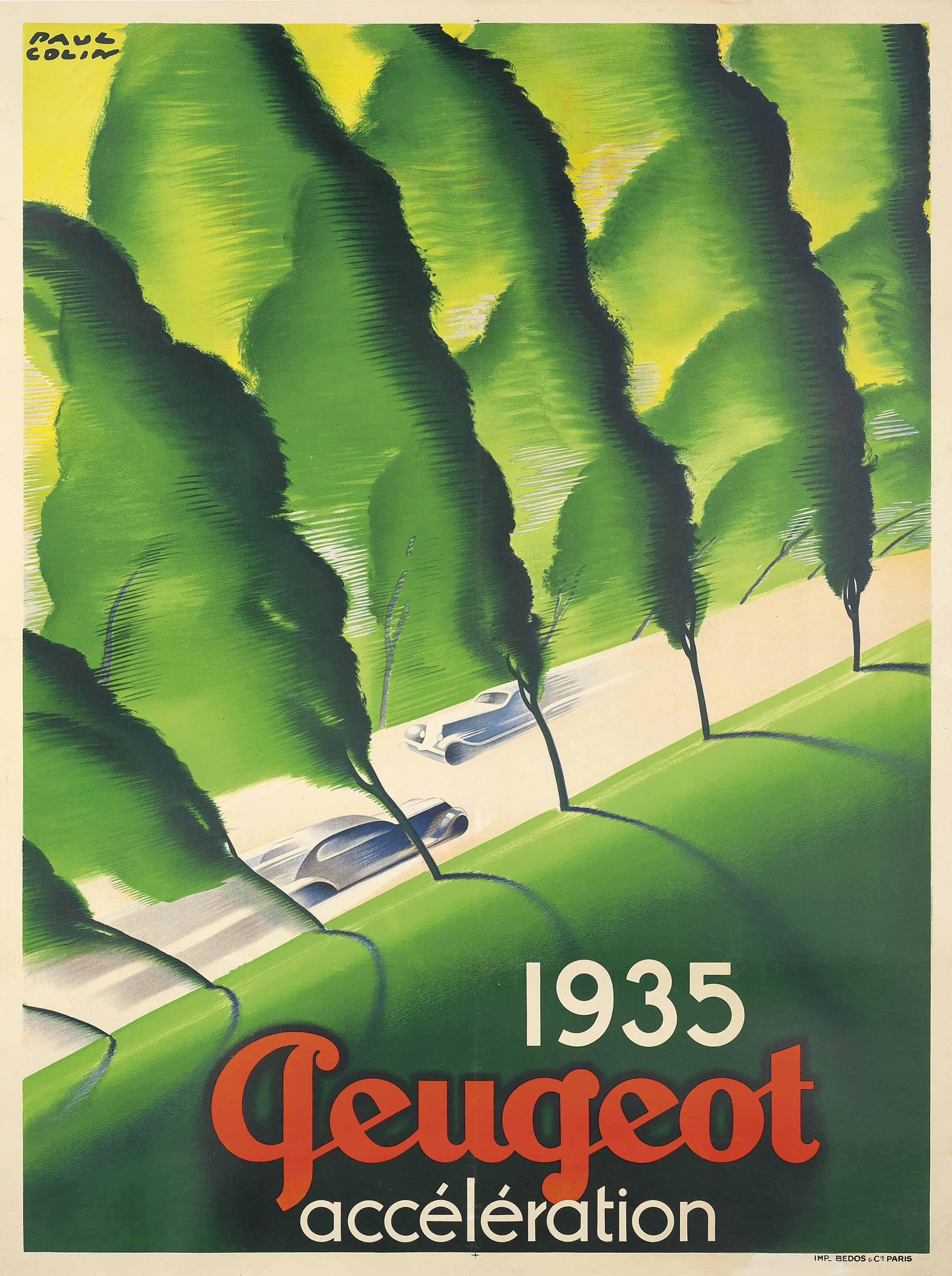 Paul Colin - PEUGEOT 1935