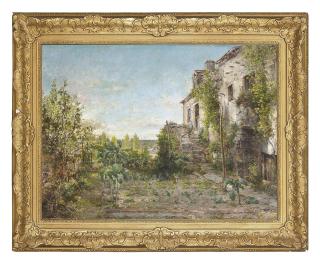 Paul Constant Soyer - The summer garden