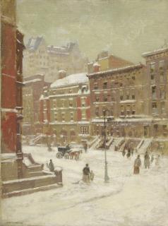Paul Cornoyer - New York City Scene