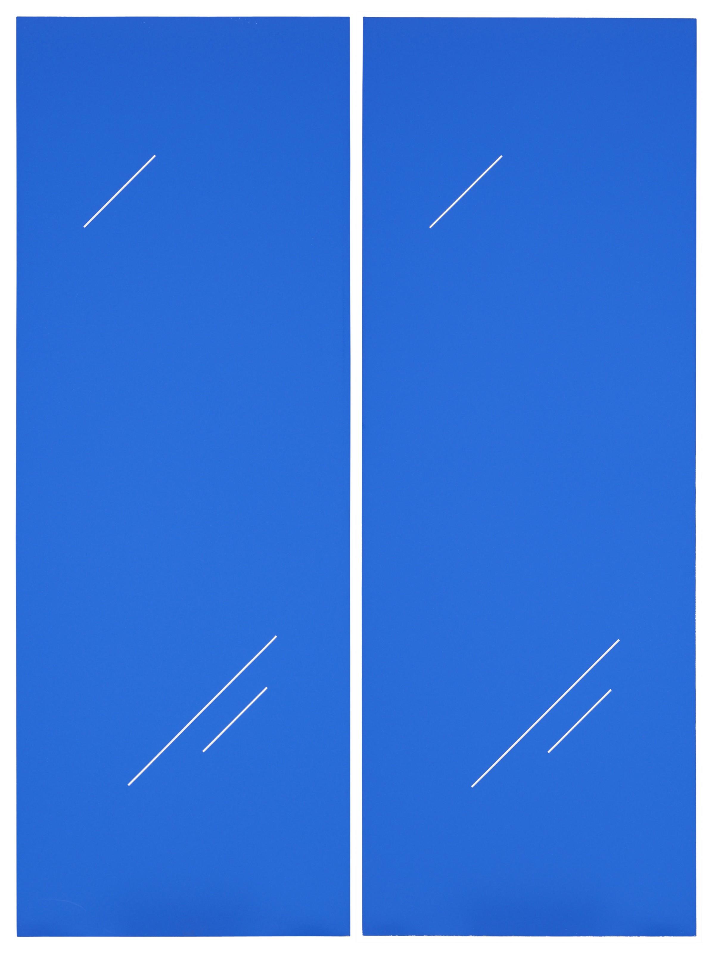 Paul Cowan - BCUASEE THE SKY IS BULE (Two works)