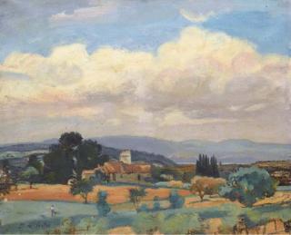 Paul de Castro - Paysage provençal
