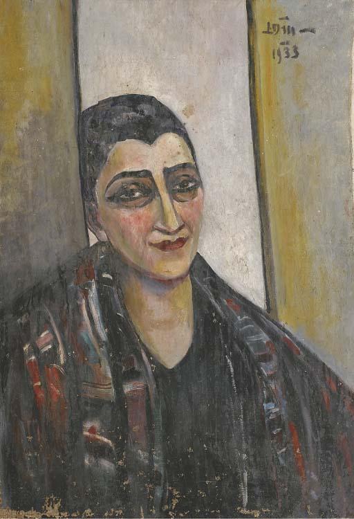 Paul de Castro - Portrait de Lucie Delarue Mardrus
