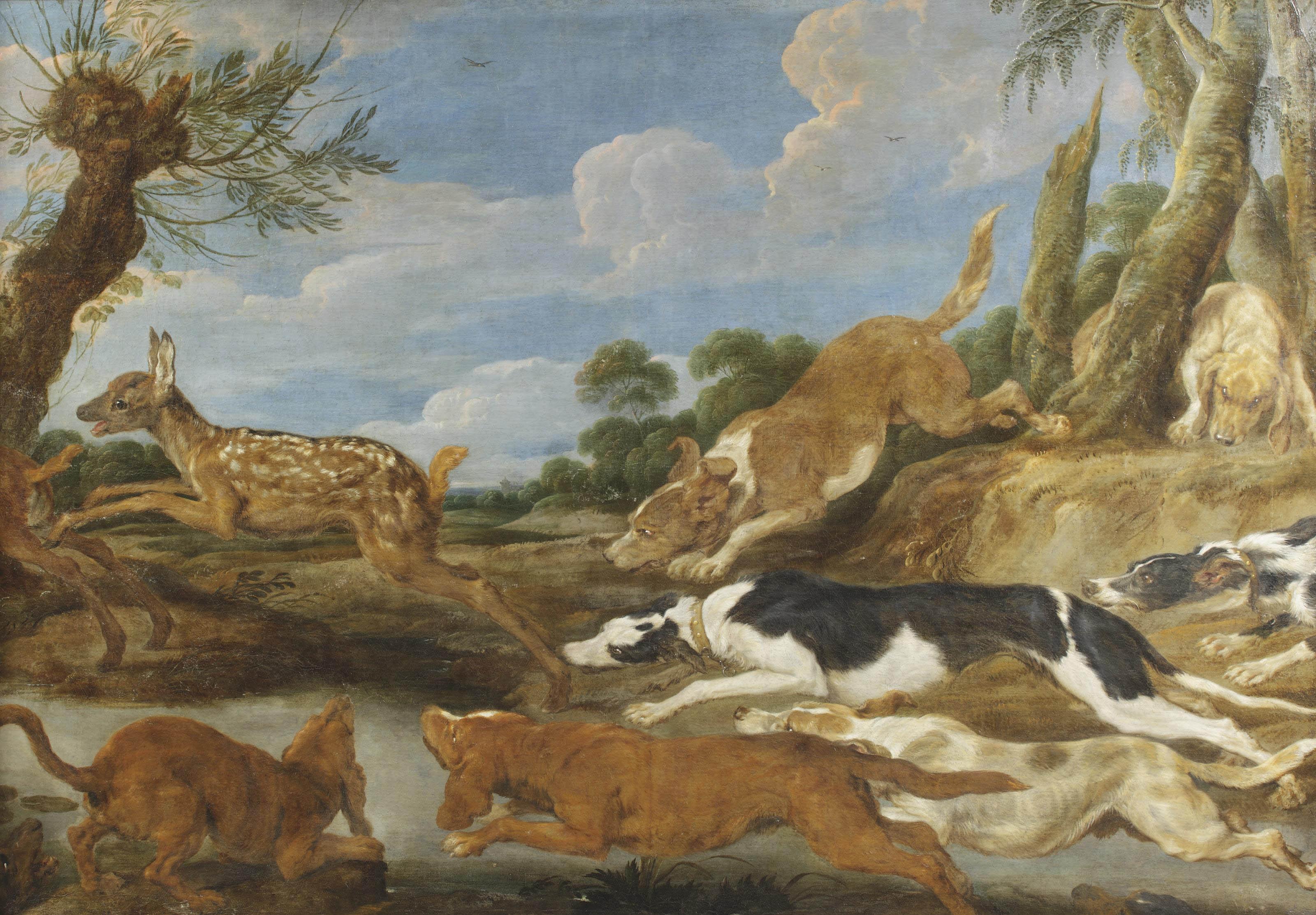 Paul de Vos - The deer hunt