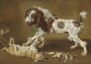 Paul De Vos - Three Dogs Playing, With Songbirds On The Floor