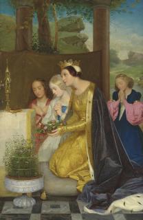 Paul Delaroche - Sainte Amélie, Reine de Hongrie