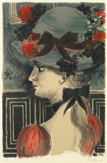 Paul Delvaux - Chapeau 1900 (Mira Jacob 62)