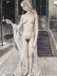 Paul Delvaux - Chrysis