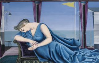 Paul Delvaux - Éloge De La Mélancolie (Pénélope)