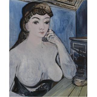 Paul Delvaux - Femme À La Lampe