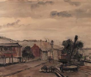 Paul Delvaux - Gare de Statte