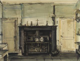 Paul Delvaux - La Cuisine Des Tantes À Wanze