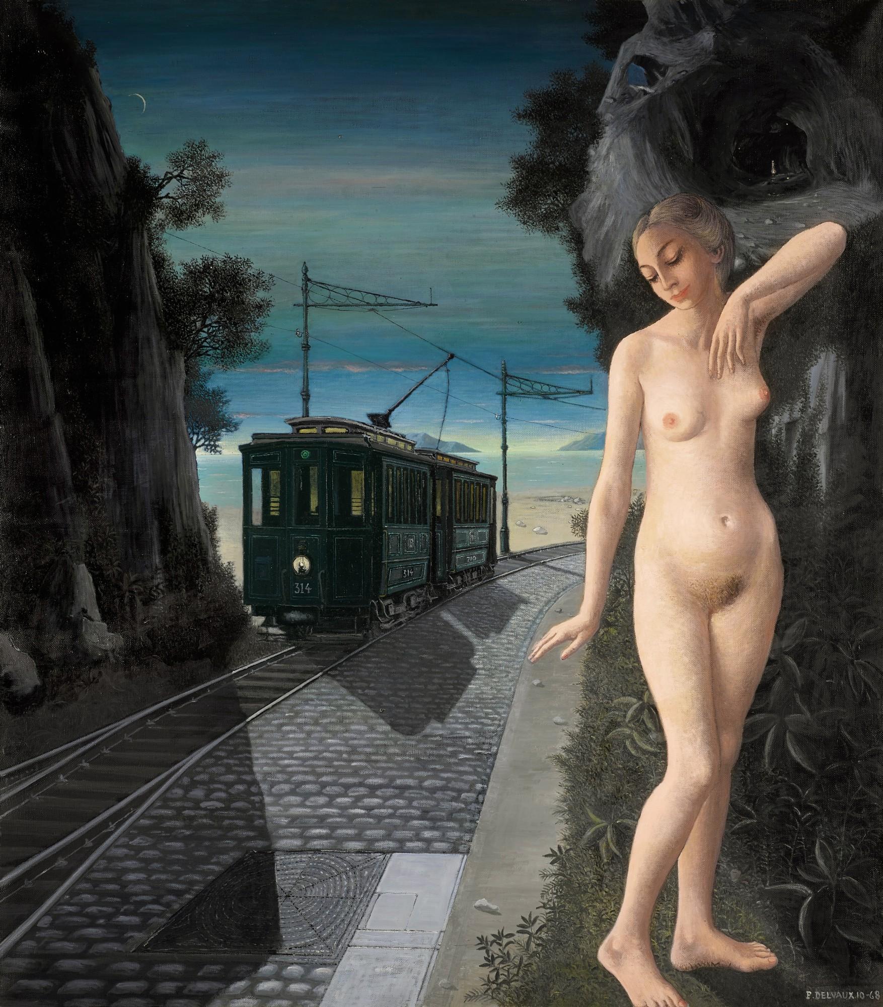 Paul Delvaux - La Fin du voyage