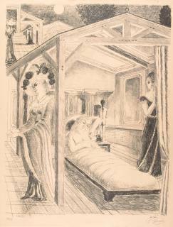 Paul Delvaux - La mer est proche.