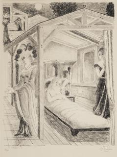 Paul Delvaux - La Mer est proche