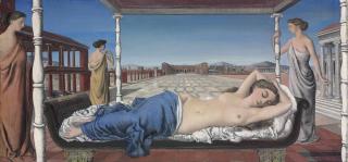 Paul Delvaux - La Vénus Endormie