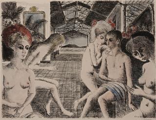 Paul Delvaux - L\'Amoureux