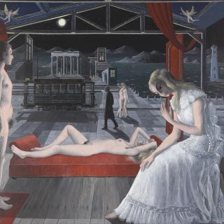 Paul Delvaux - Le rendez-vous d\'Ephèse