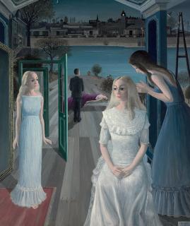 Paul Delvaux - Le sacrifice d\'Iphigénie