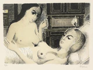 Paul Delvaux - Le Sommeil (Jacob 45)