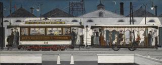 Paul Delvaux - Le Tramway De Notre Enfance (Mémoires)