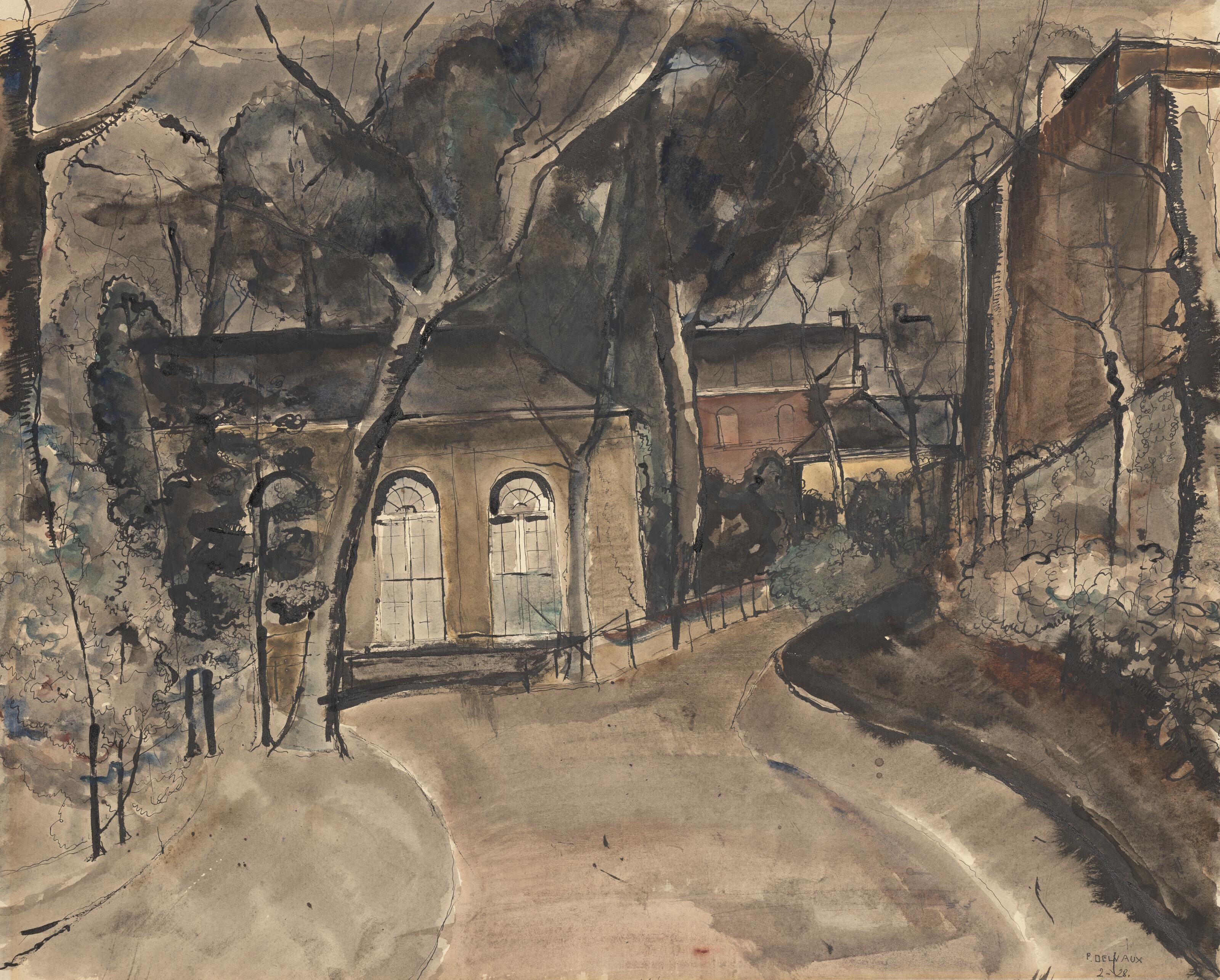 Paul Delvaux - L\'Église des Awirs