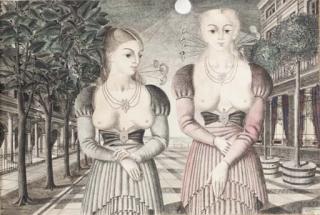 Paul Delvaux - Les courtisanes d\'Alexandrie