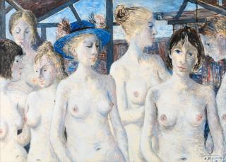 Paul Delvaux - Les Mystérieuses