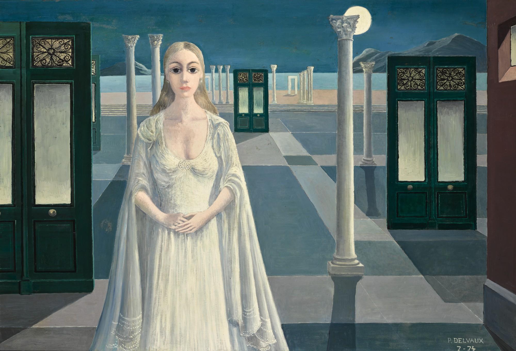 Paul Delvaux - L’Impératrice