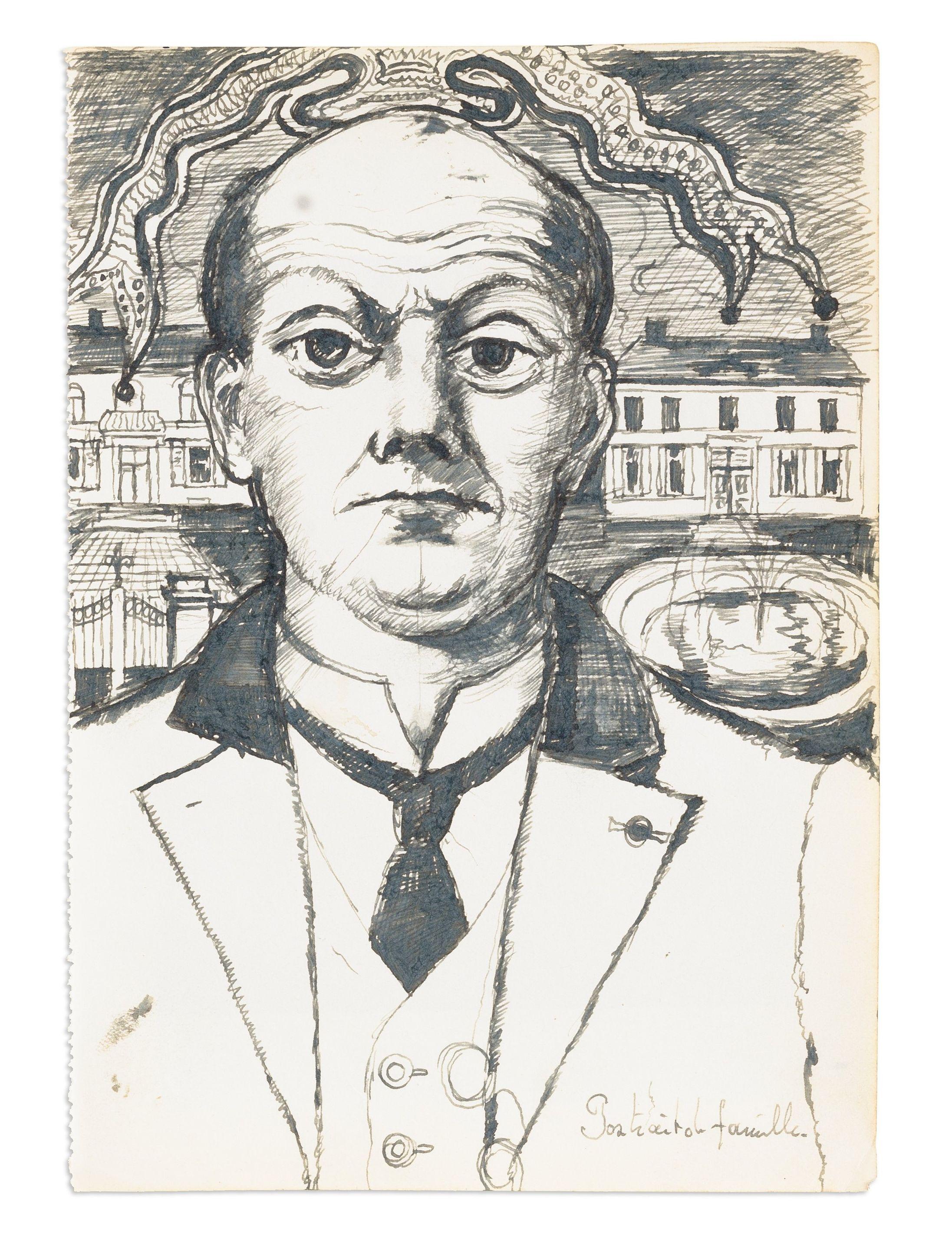 Paul Delvaux - Portrait de Famille