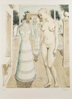Paul Delvaux - Robe de dimanche