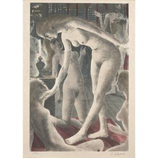 Paul Delvaux - Salomé