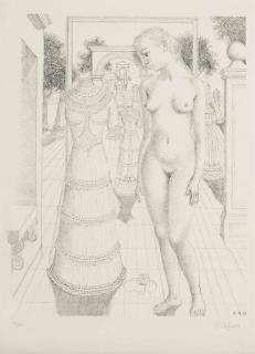 Paul Delvaux - Sunday Dress (Jacob 18)
