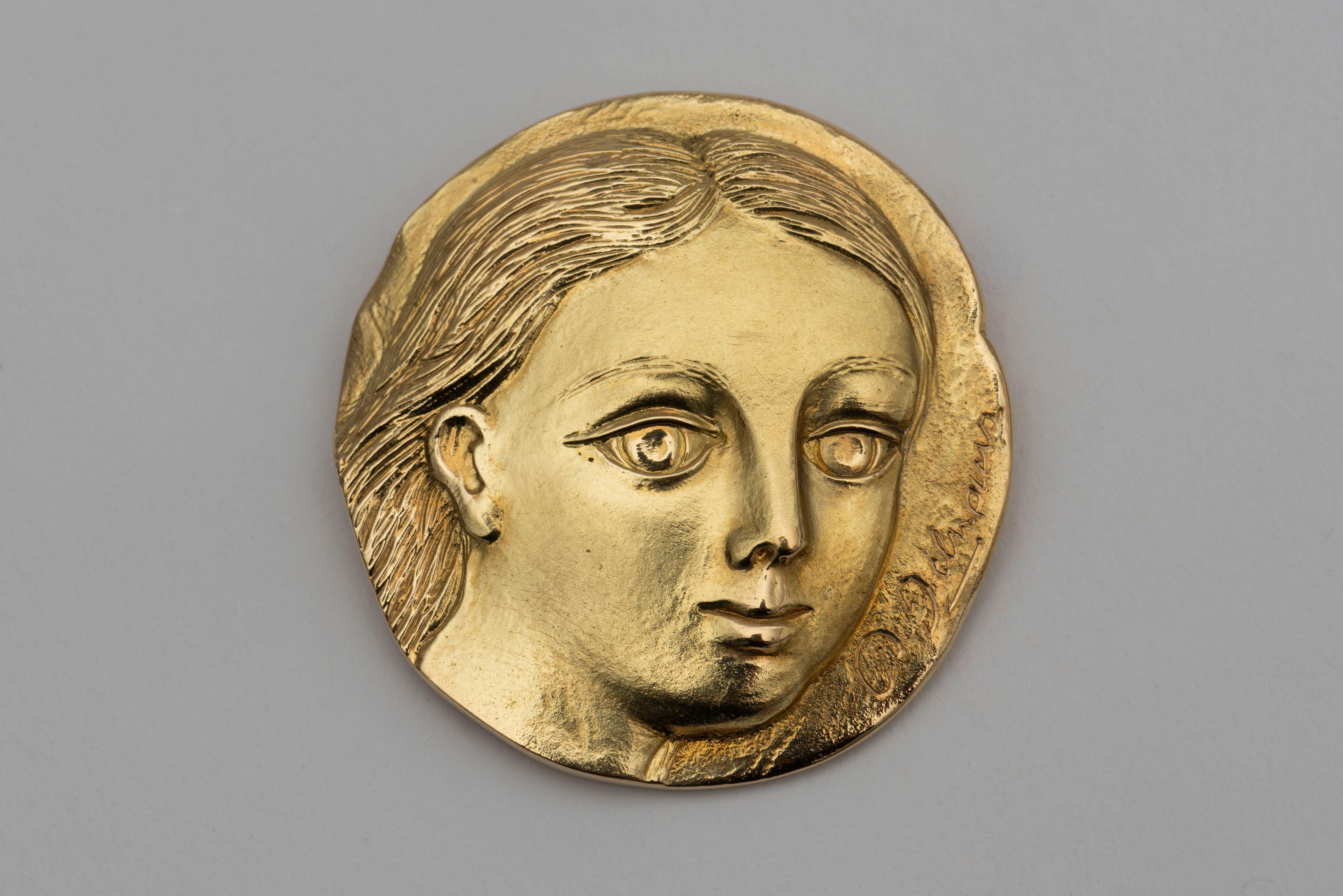 Paul Delvaux - Tête de femme