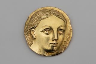 Paul Delvaux - Tête de femme