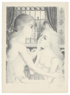 Paul Delvaux - The Secret