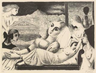 Paul Delvaux - Vanade (Jacob 57)