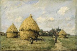 Paul-Desire Trouillebert - After the harvest