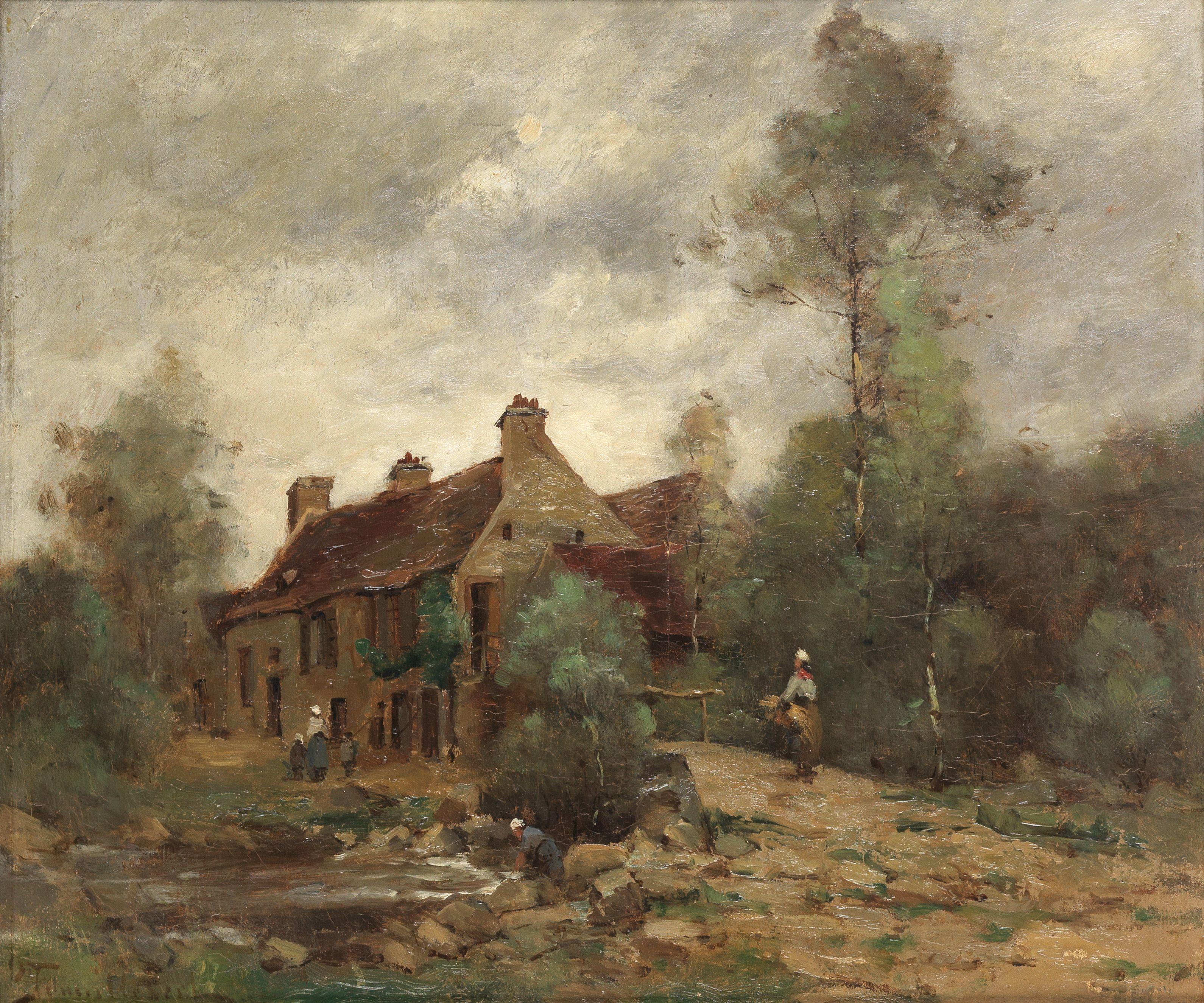 Paul Désiré Trouillebert - Ferme près de Cernay