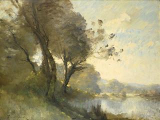 Paul Désiré Trouillebert - French barrage En Ruine Sur La Vienne